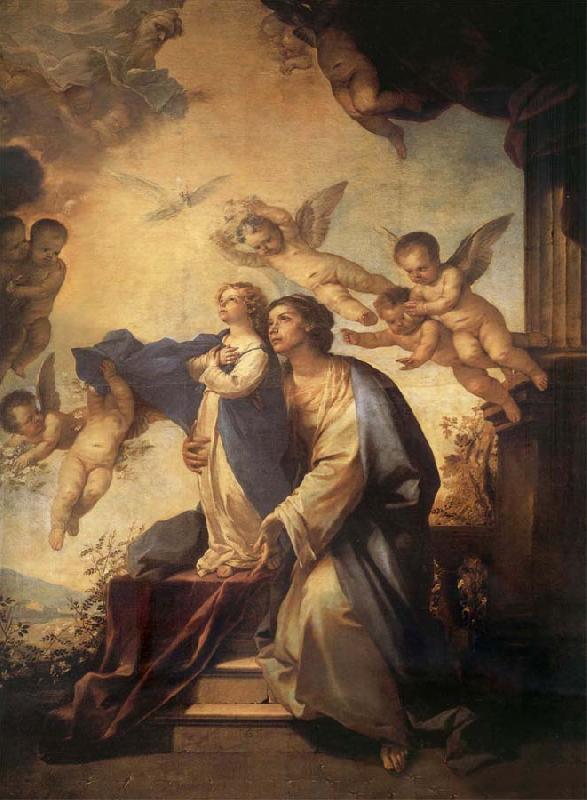  Holy Ana and the nina Maria Second mitade of the 17th century